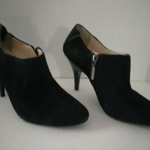 Calvin Klein Black Suede Ankle Shoes / Boots. 7 M.